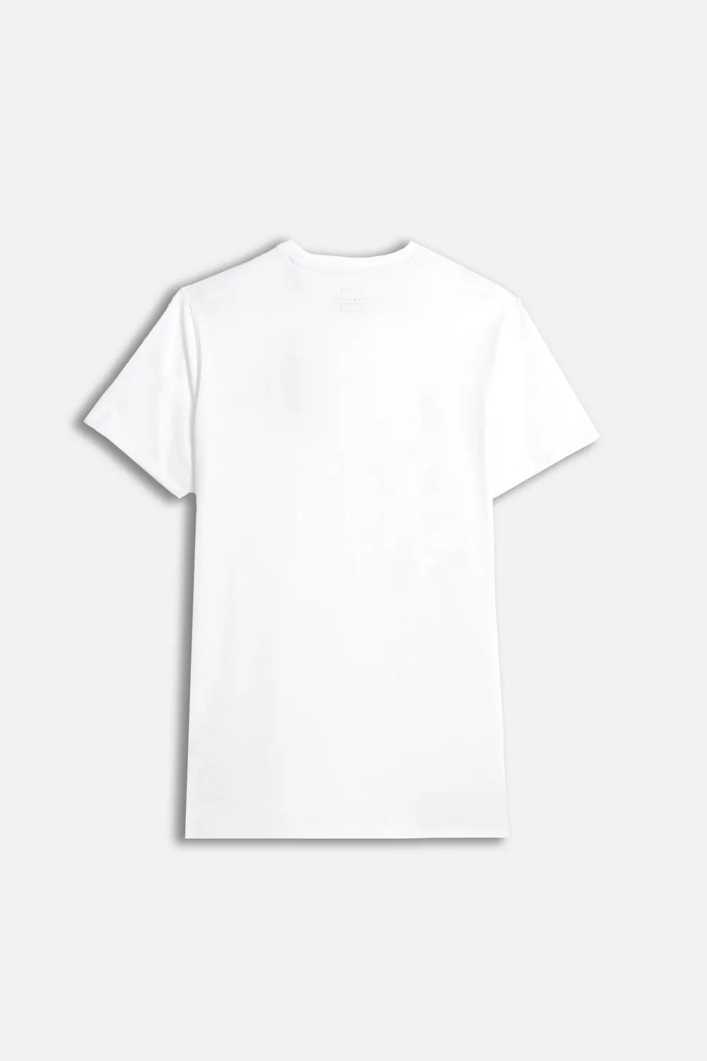 Sonny Bono T-Shirt Slub Taschino Bianco Cotone