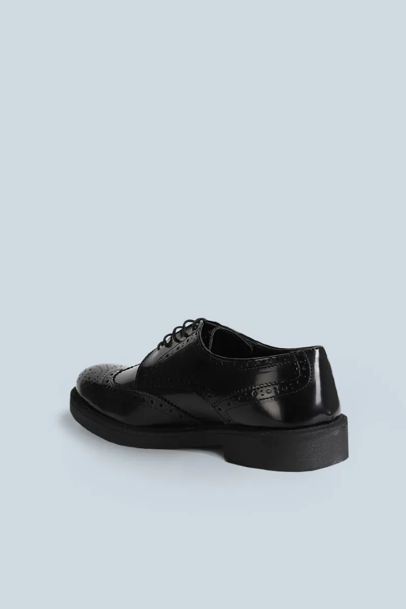 Sonny Bono francesina stringata scarpe nero