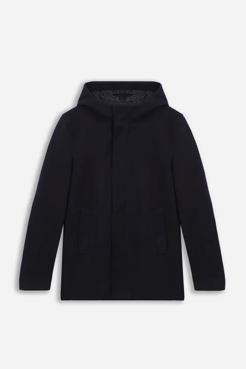 Sonny Bono Cappotto Uomo Bleu con Cappuccio Invernale