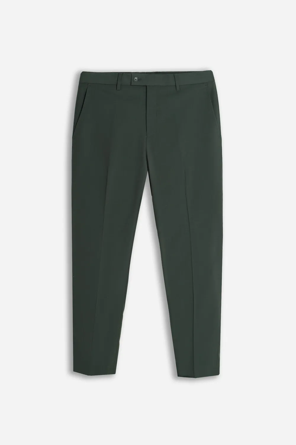 Sonny Bono Pantalone da Abito Verdone Elasticizzato