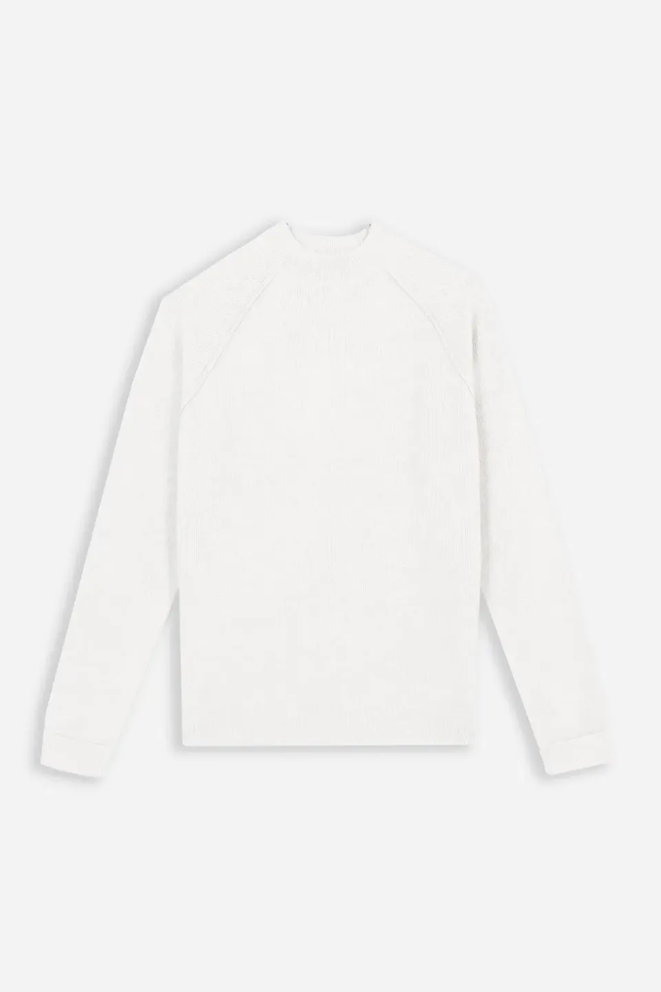 Sonny Bono maglia mezzo collo costine panna sottogiacca