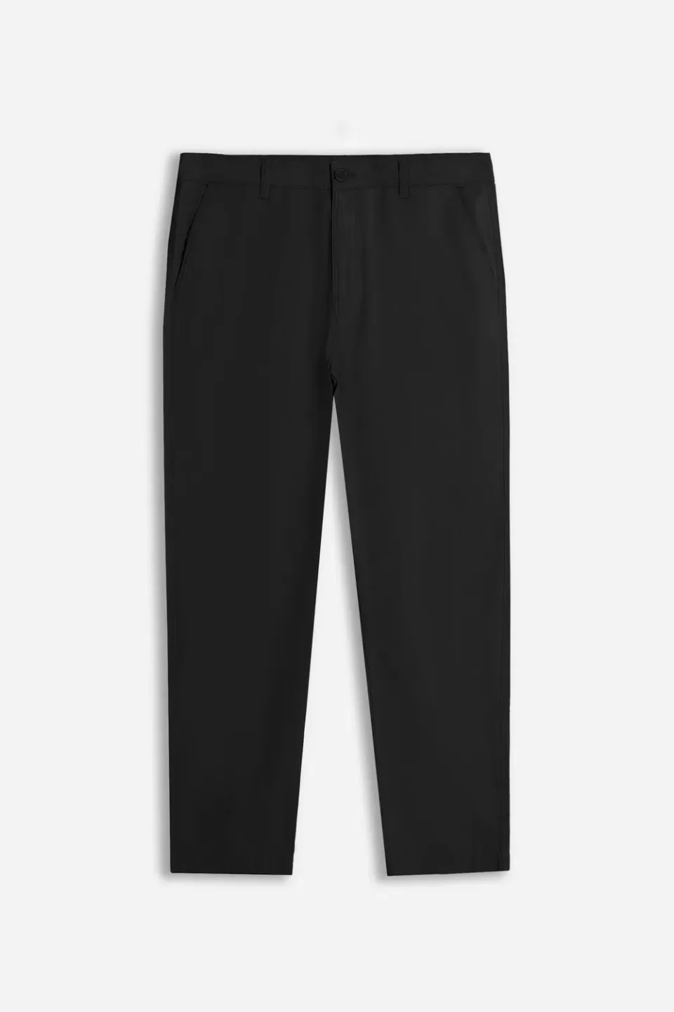 Sonny Bono Chinos Basic Pantaloni Nero Cotone