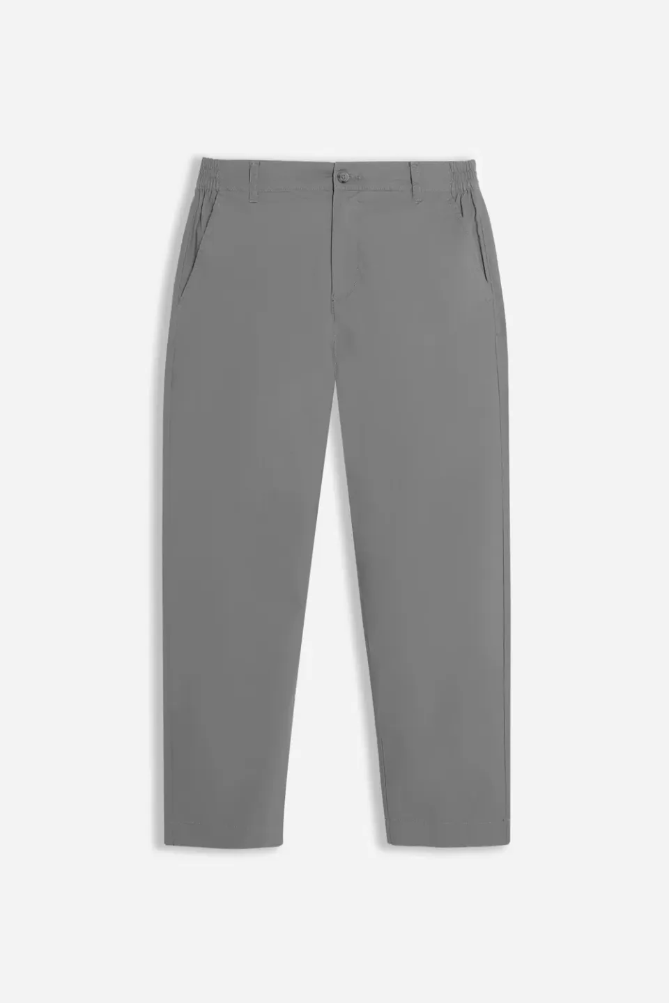 Sonny Bono Pantalone Twill Elastico Fianchi Grigio Scuro