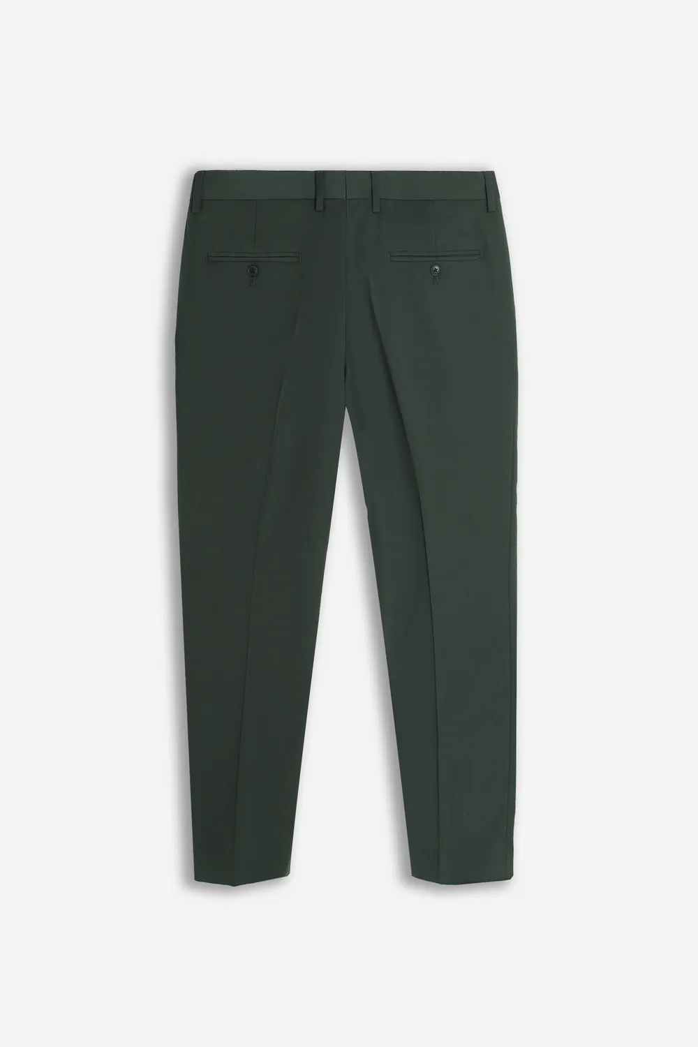 Sonny Bono Pantalone da Abito Verdone Elasticizzato