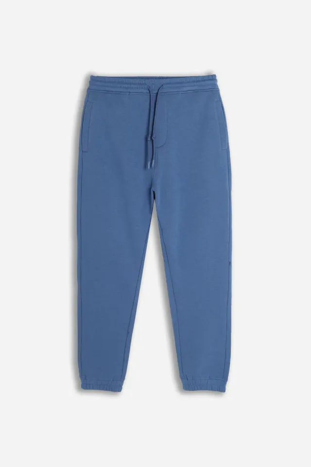Sonny Bono Jogger Felpa Pantalone Cobalto Cotone