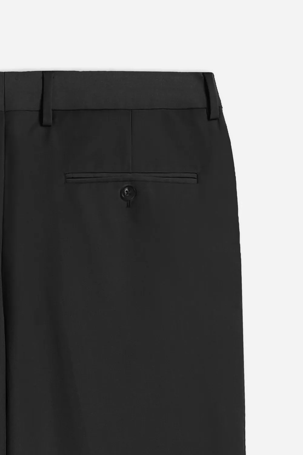 Sonny Bono Pantaloni Classici Senza Risvolto Nero pantaloni elasticizzati