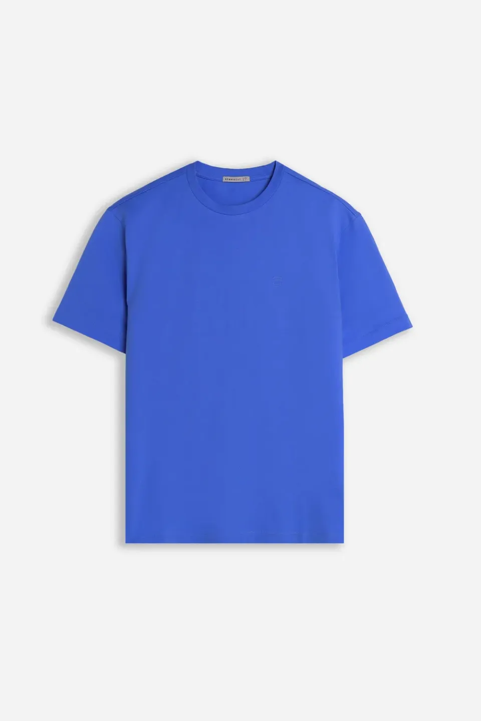Sonny Bono Basic t-shirt royal con dettaglio lato