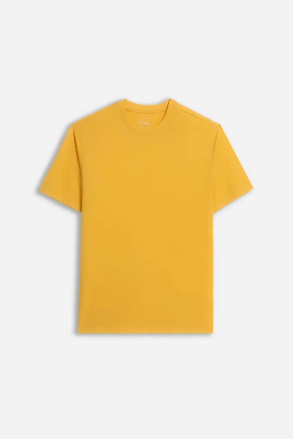 Sonny Bono Basic t-shirt girocollo ocra