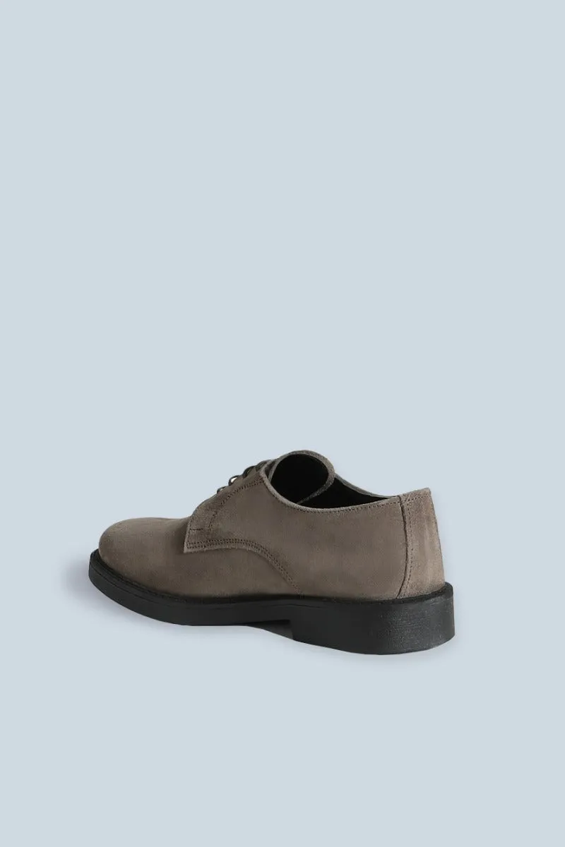 Sonny Bono Scarpa Camoscio con Lacci Beige