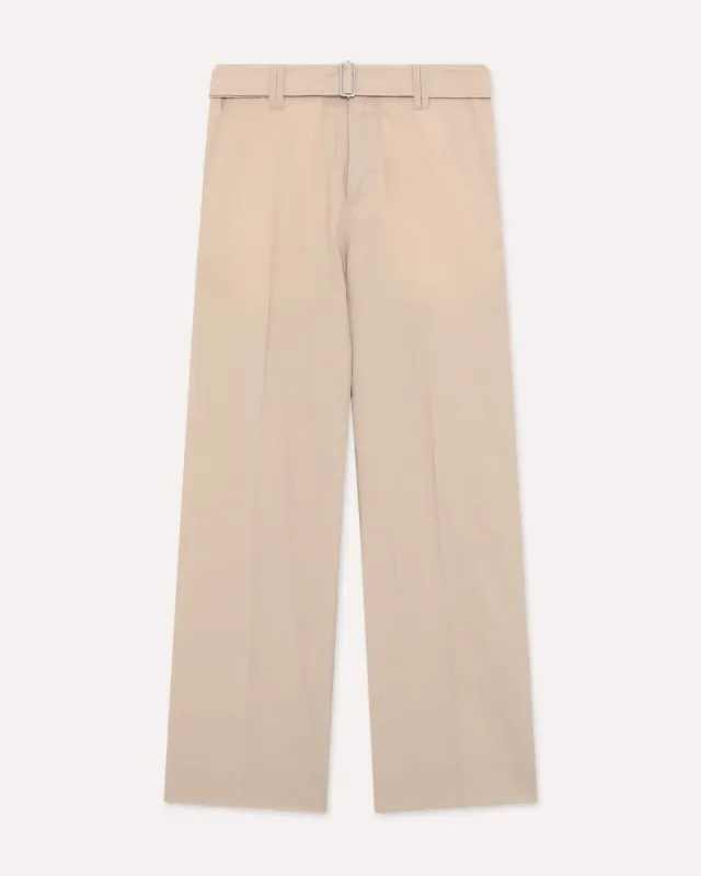 Lardini pantalone beige seersucker cotone nylon