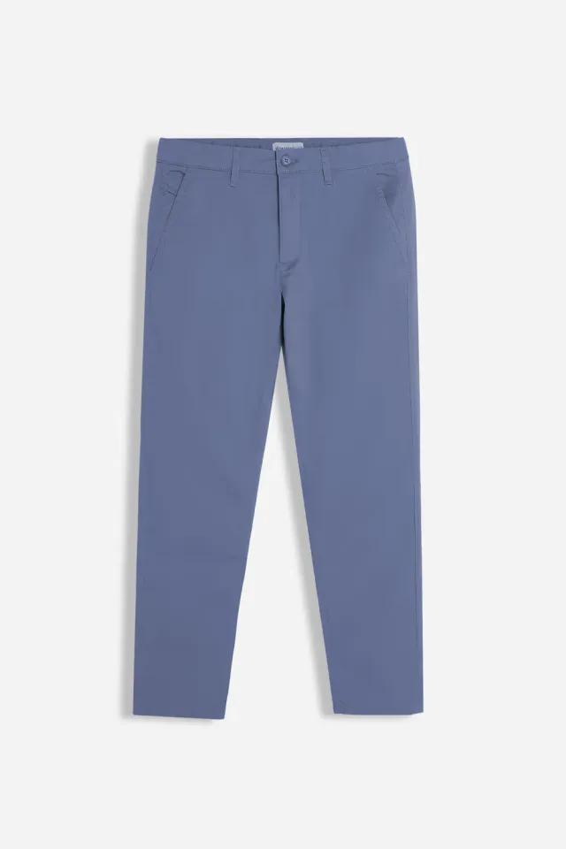Sonny Bono Basic Pantalone Chino Avion in Cotone