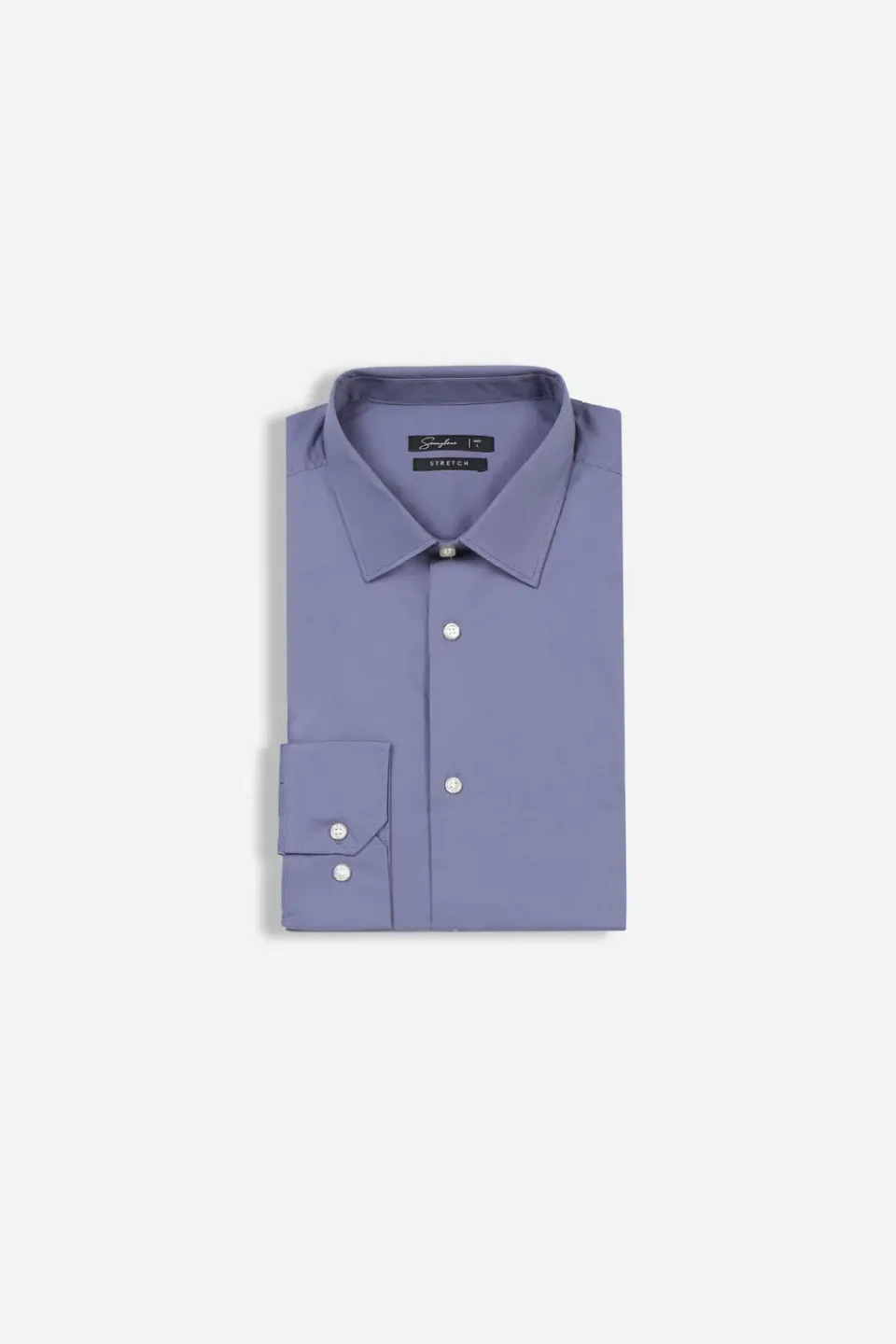 Sonny Bono Basic Stretch camicia avion cotone stretch
