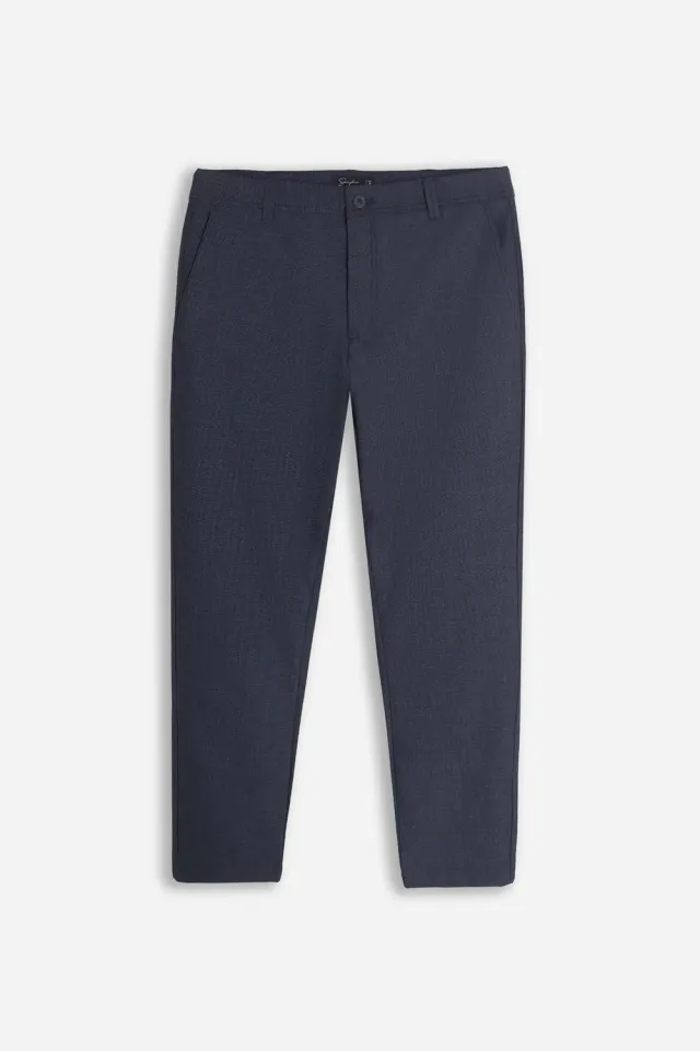 Sonny Bono Pantalone Morbido Tasca America Bluette