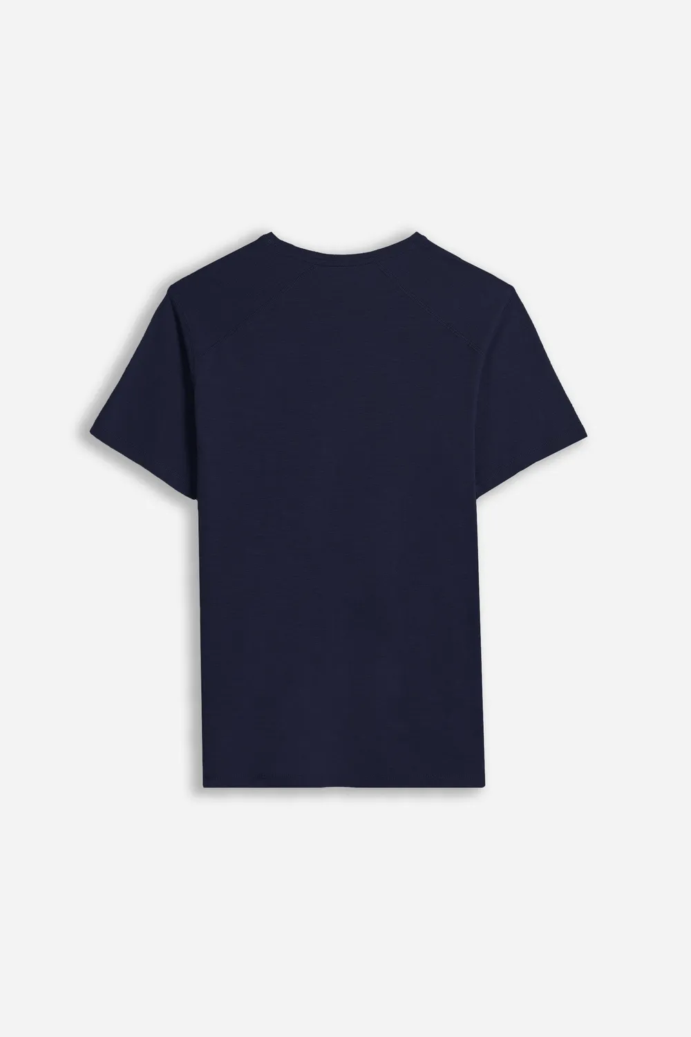 Sonny Bono t-shirt girocollo slub bleu traspirante