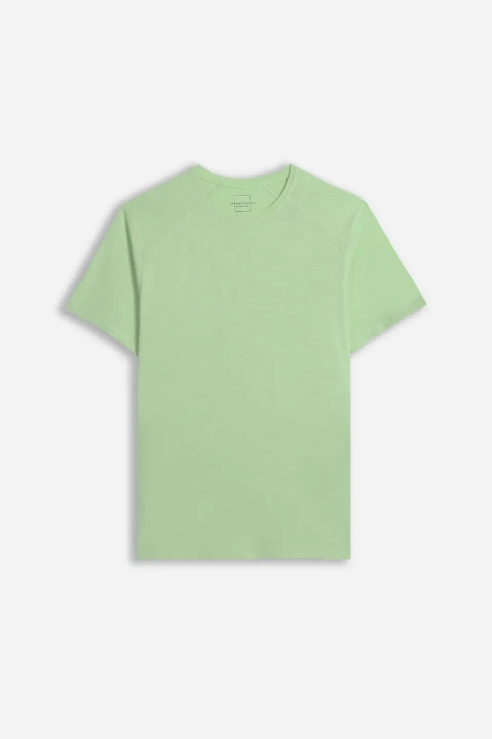 Sonny Bono Basic Slub t-shirt girocollo salvia effetto slub