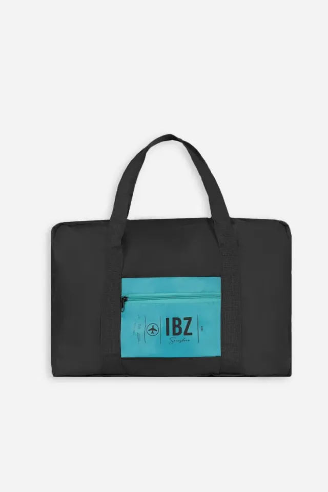 Sonny Bono borsa richiudibile nera leggera uomo