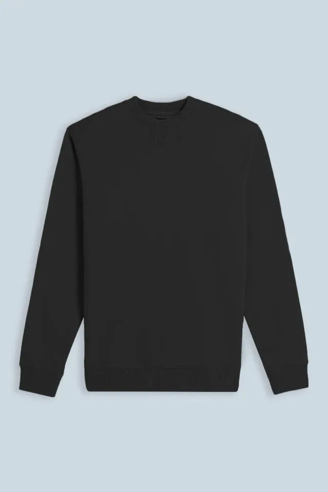 Sonny Bono Felpa Girocollo Basic Nero