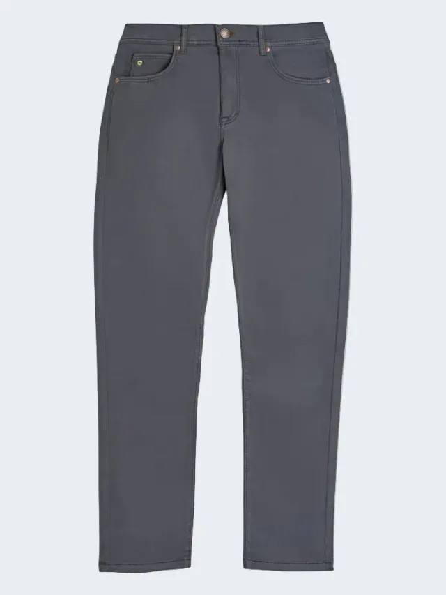 Sand Burton N jeans dritti grigio carbone stretch 199