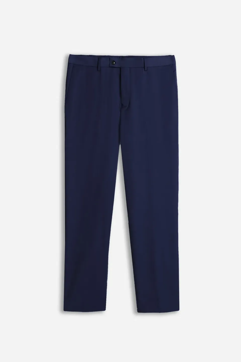 Sonny Bono Classici pantalone bleu senza risvolto