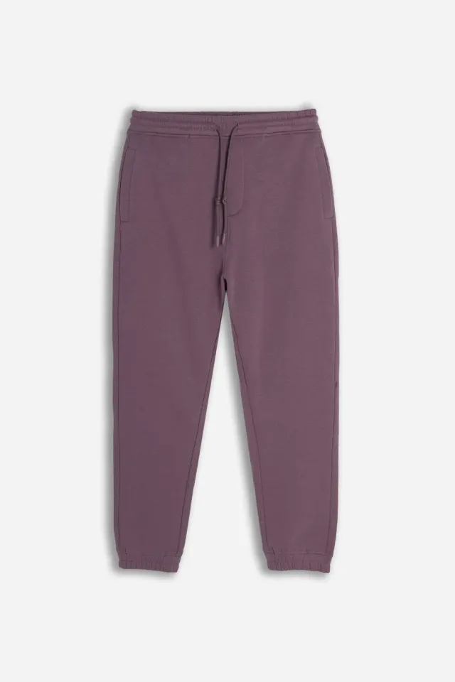 Sonny Bono Jogger pantalone felpa prugna cotone