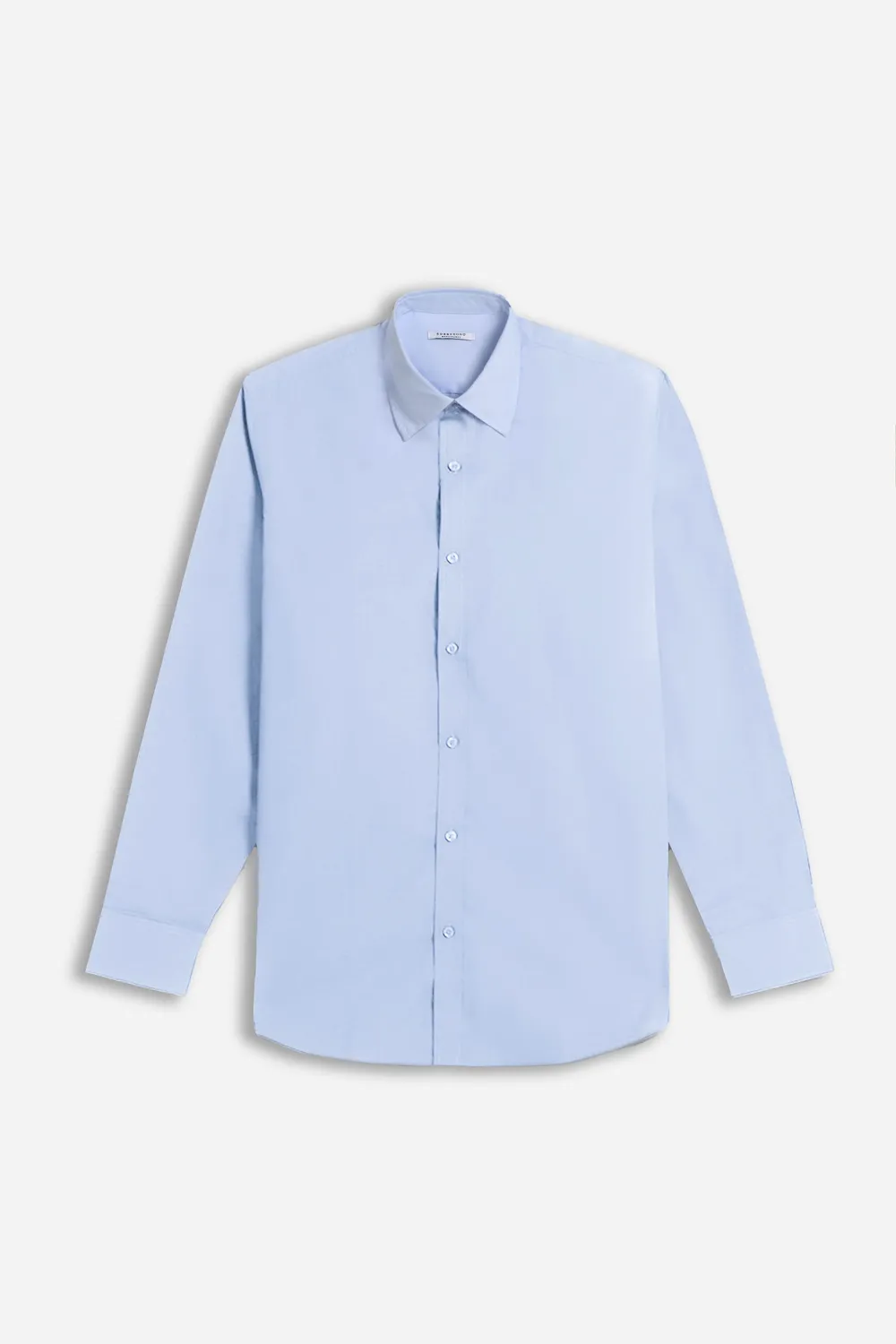 Sonny Bono Basic Camicia Collo Italiano Azzurro