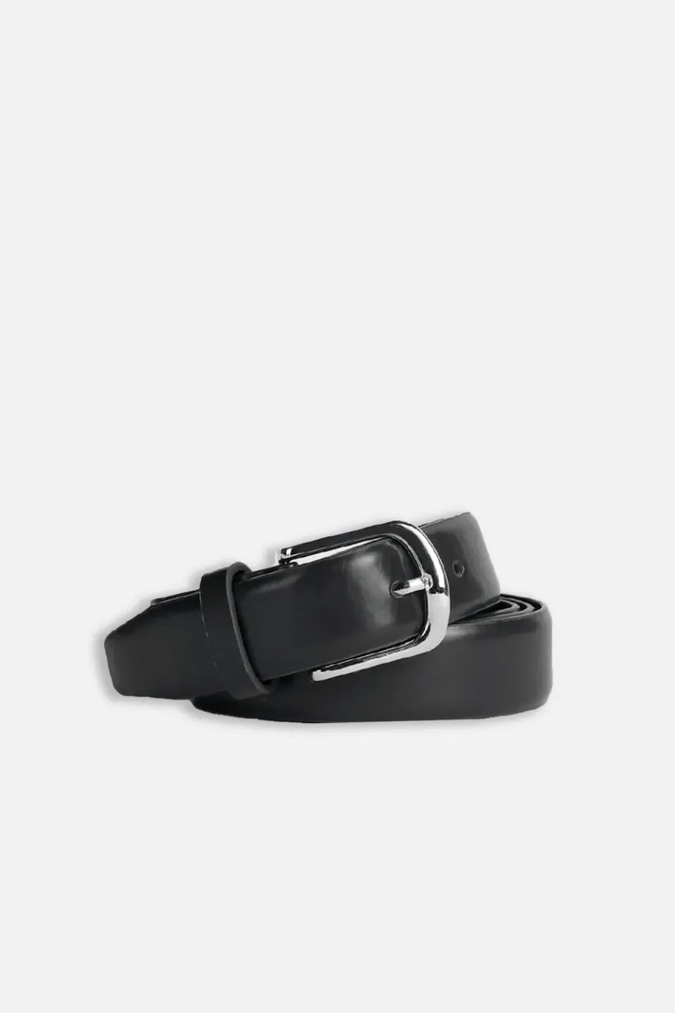 Sonny Bono Cintura Classic Effetto Pelle Nero