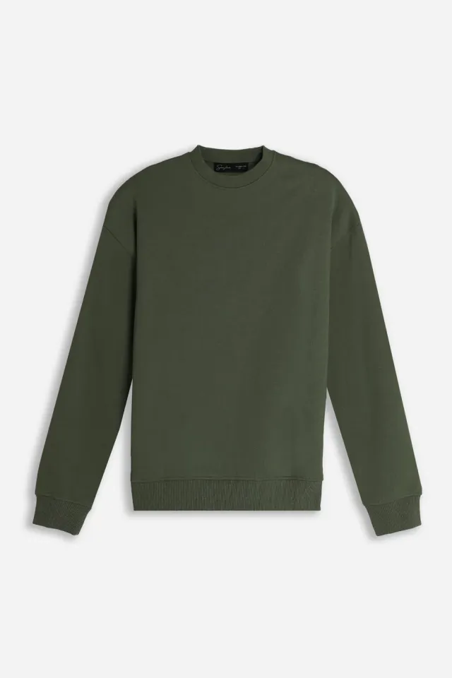 Sonny Bono FS 03305FE felpa girocollo verde militare