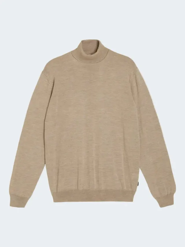 Sand Merino Id dolcevita merino ecru-sabbia