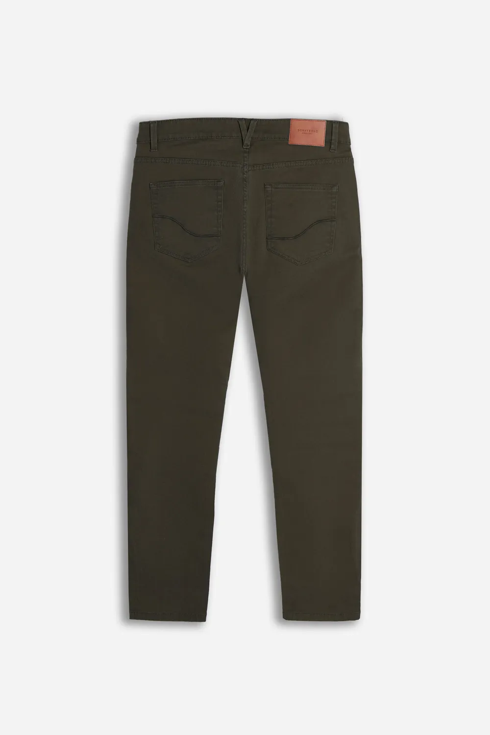 Sonny Bono VL 07408P5 pantalone 5 tasche moro gabardina