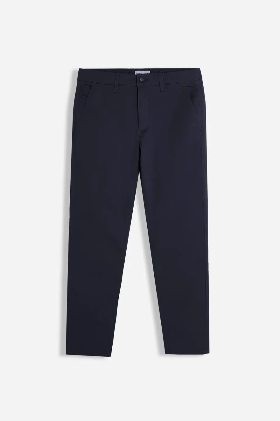 Sonny Bono pantalone chino basic bleu cotone