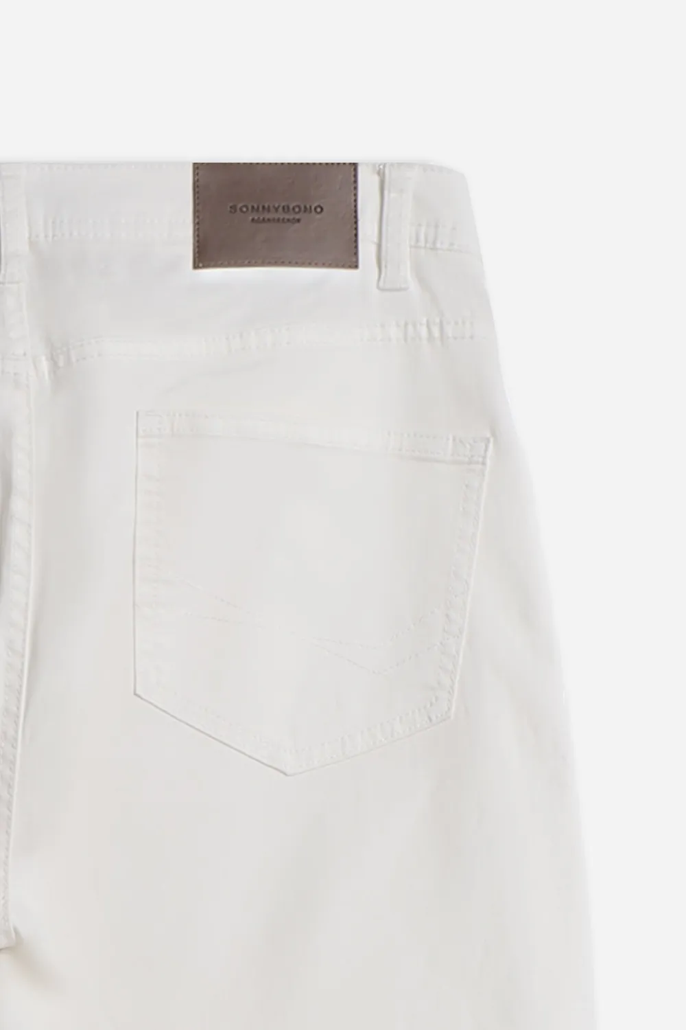 Sonny Bono Chino pantaloni panna casual