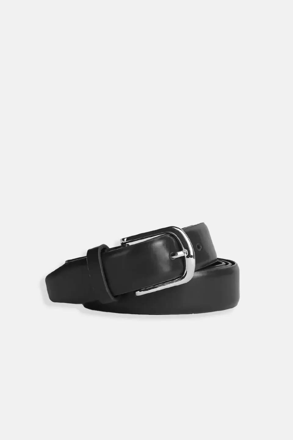 Sonny Bono Cintura Classic Effetto Pelle Nero