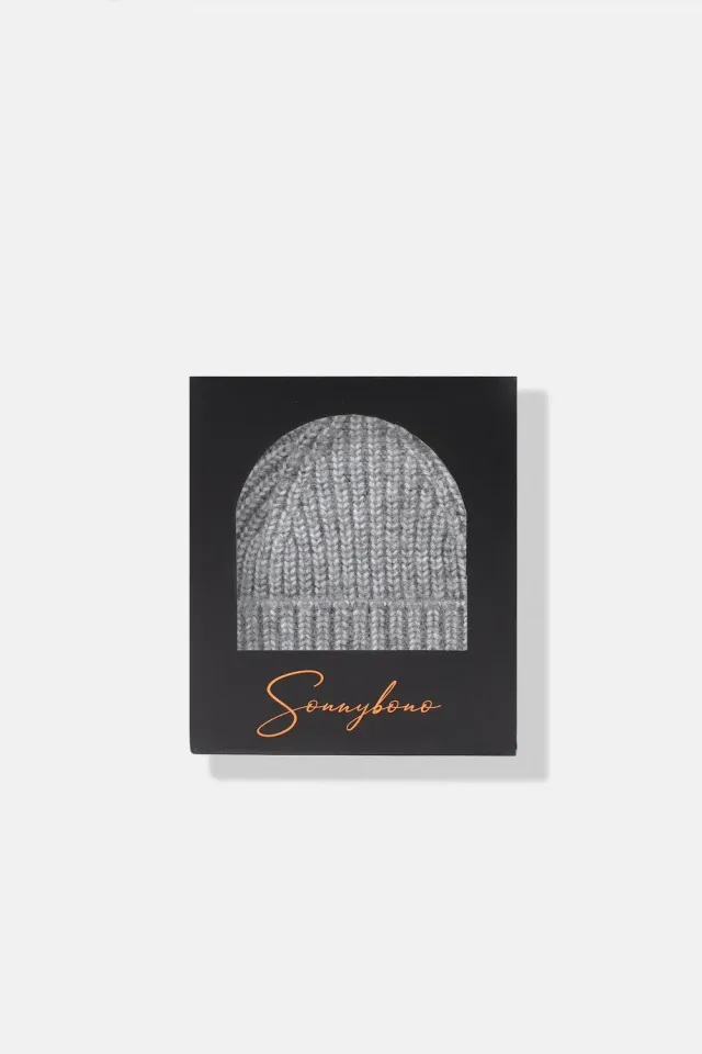 Sonny Bono cappello scatola grigio uomo elegante regalo