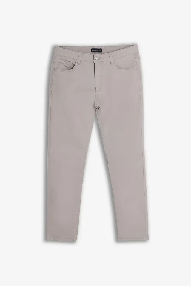Sonny Bono Basic VL 07408P5 pantalone gabardina tortora
