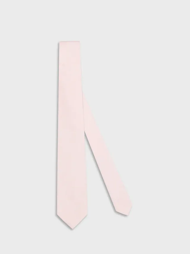 Caruso Norma cravatta jacquard rosa seta