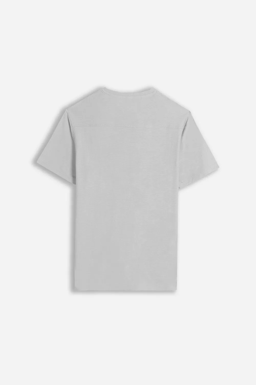 Sonny Bono Serafino T-Shirt Grigio Taschino Slub Cotone