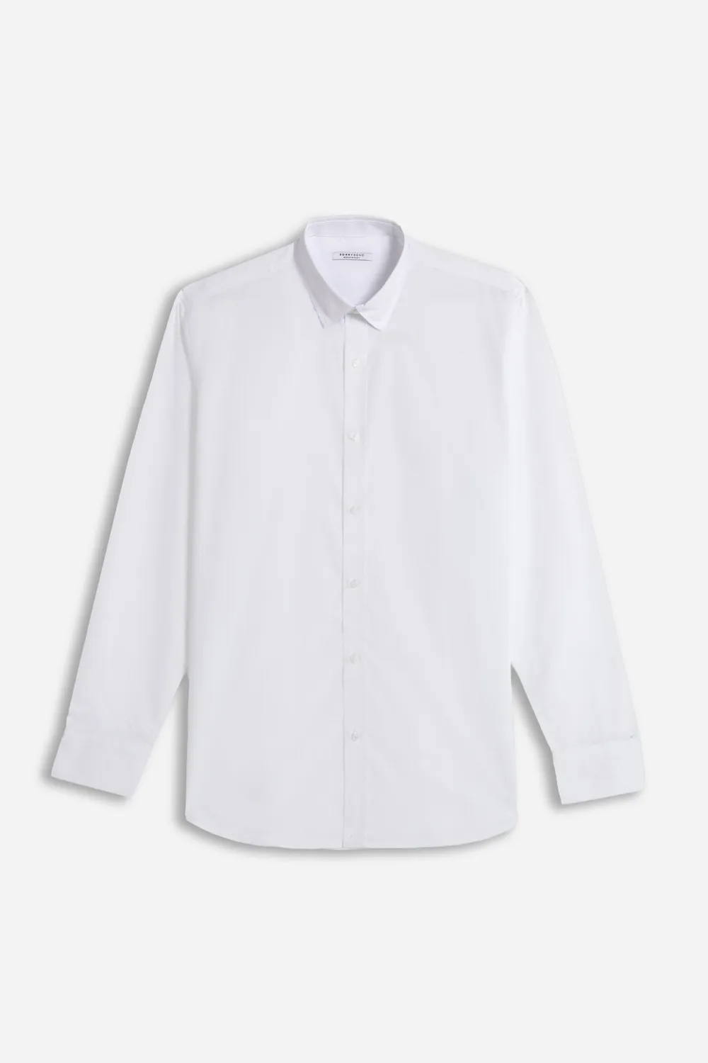 Sonny Bono camicia basic collo italiano bianca