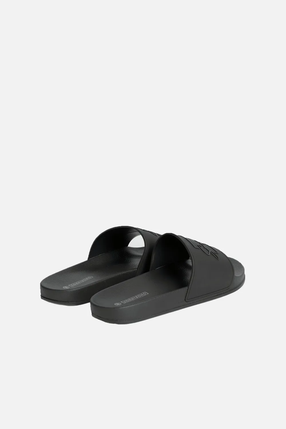 Sonny Bono Logo 3D ciabatta mare nero con logo