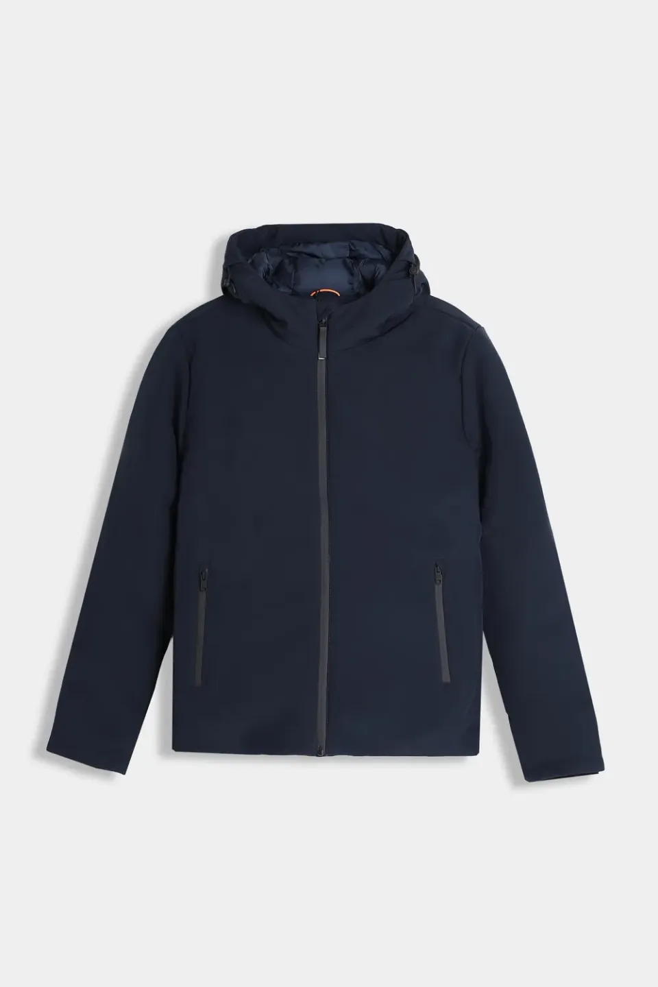 Sonny Bono Giubbotto Softshell Imbottito con Cappuccio Blu