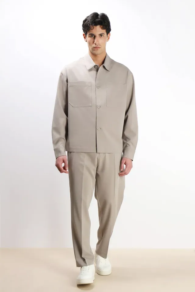 Sonny Bono Morbido Pantalone Jogger Sabbia Casual