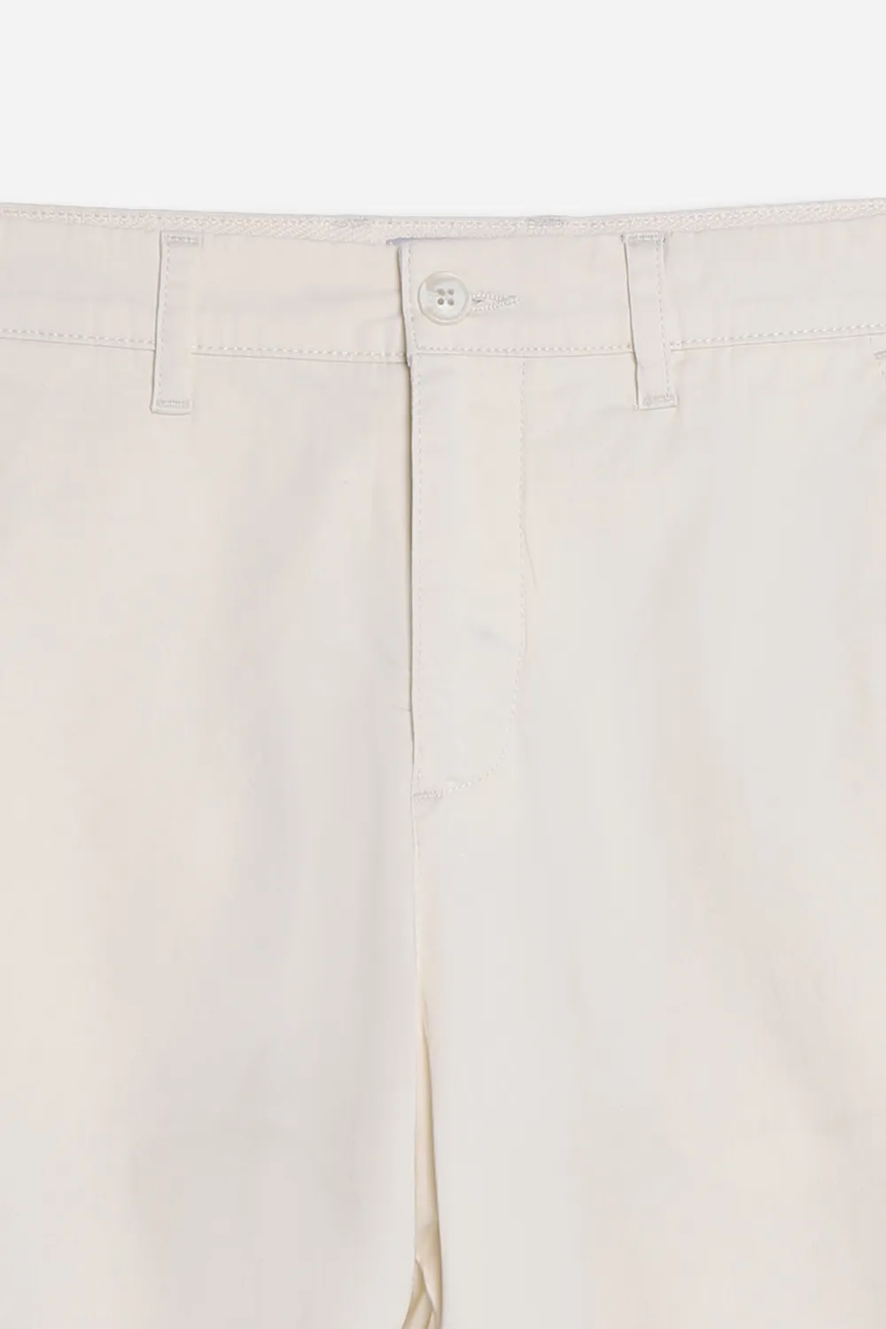 Sonny Bono Basic pantalone chino gesso elasticizzato