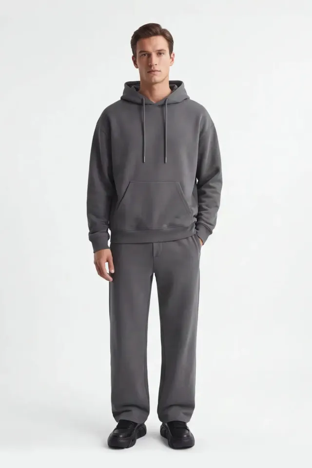 Sonny Bono OF 07013P4 326 jogger felpa antracite over fit