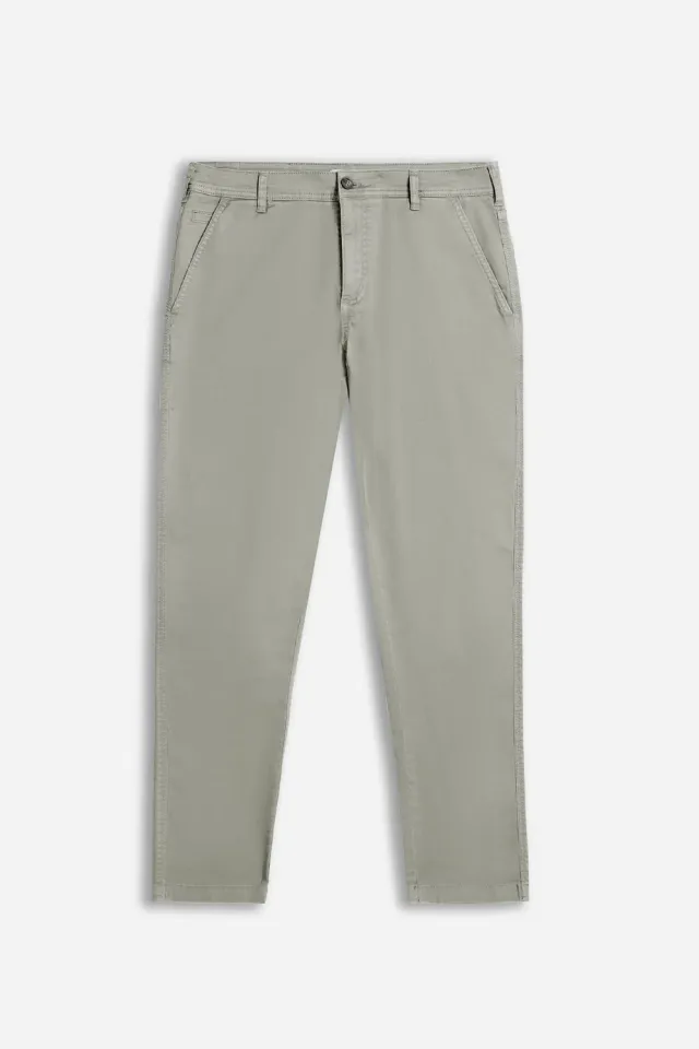 Sonny Bono Pantaloni Chino Kaki casual elegante