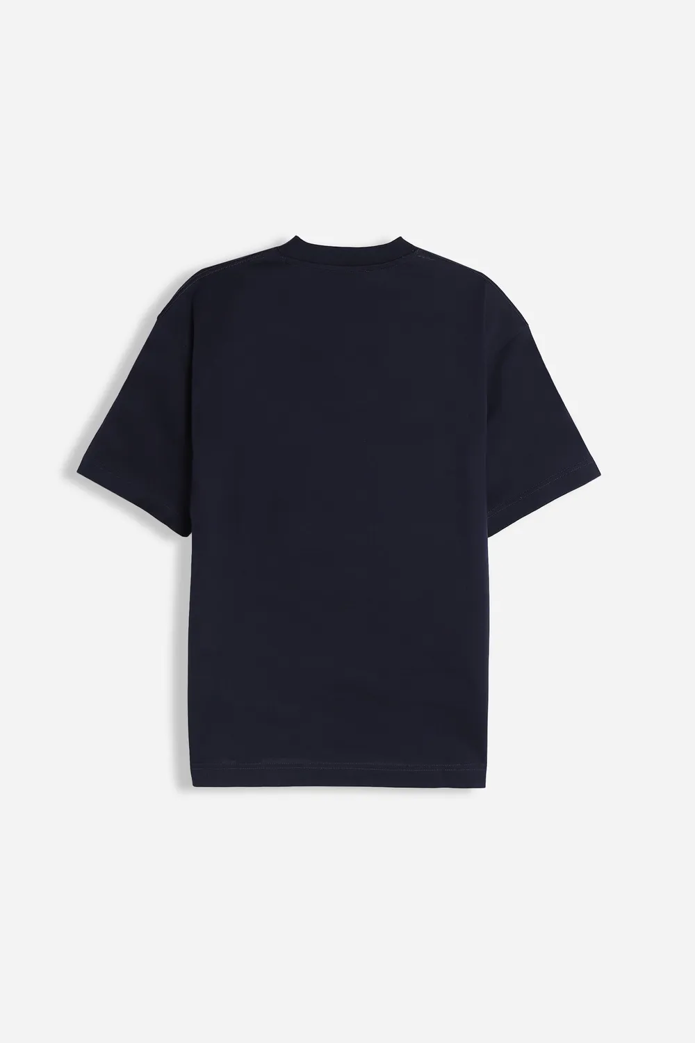 Sonny Bono T-Shirt Girocollo Cotone Mercerizzato bleu