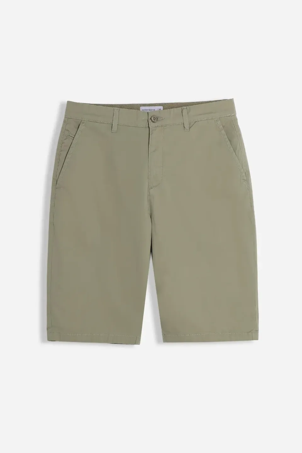 Sonny Bono Basic bermuda chino kaki leggero