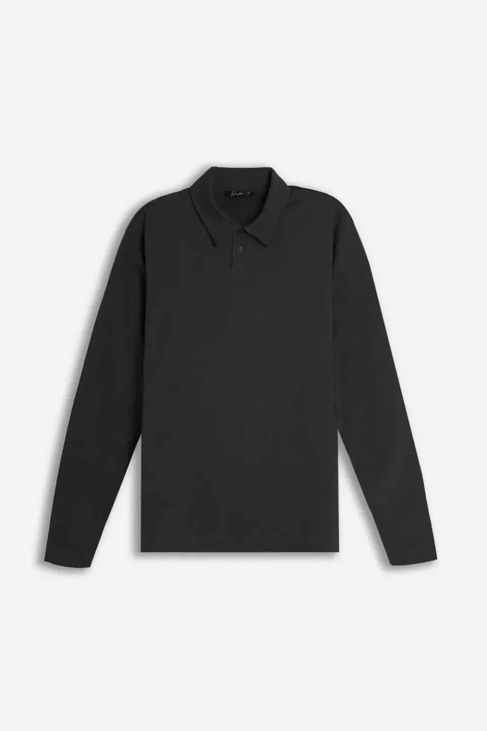 Sonny Bono ZK 08337PL 326 polo manica lunga nero