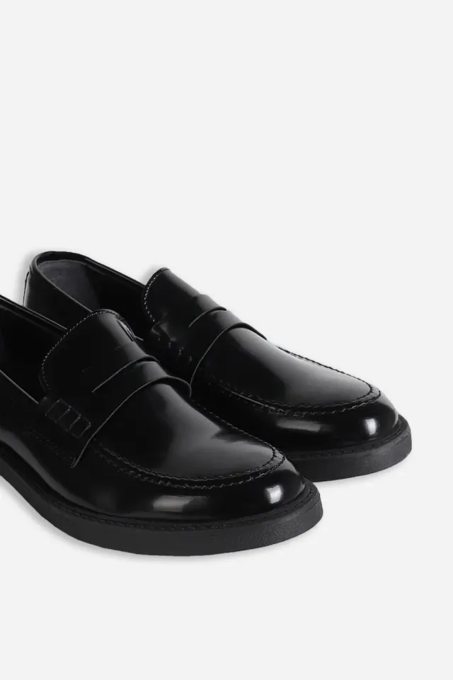 Sonny Bono Scarpa Mocassino College Nero Uomo