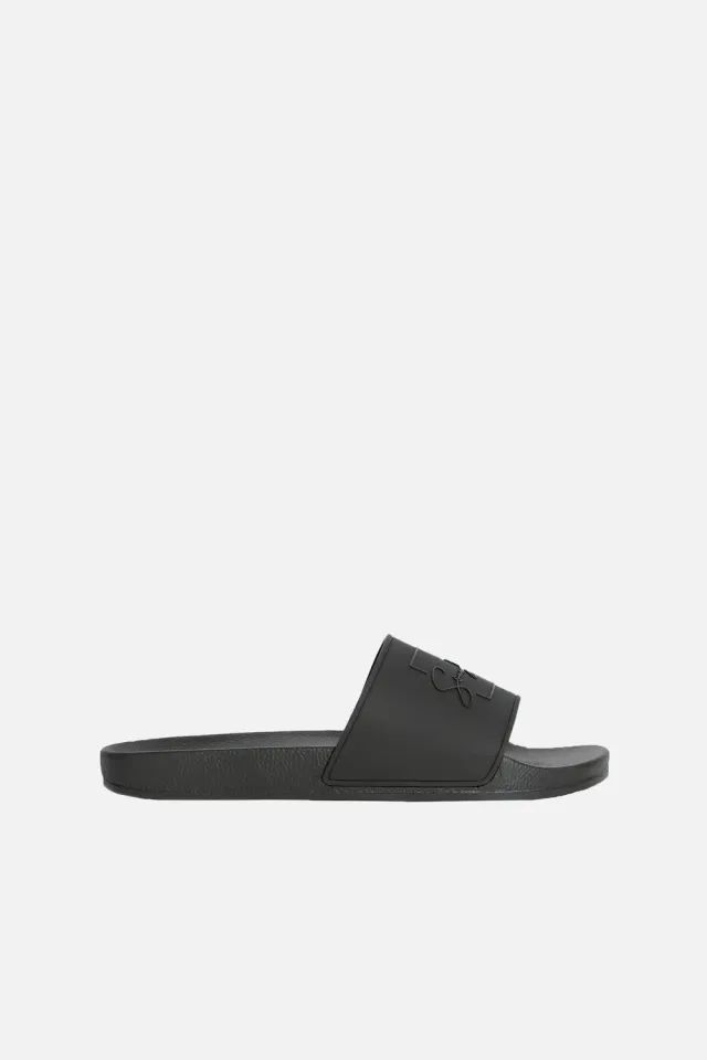 Sonny Bono Logo 3D ciabatta mare nero con logo