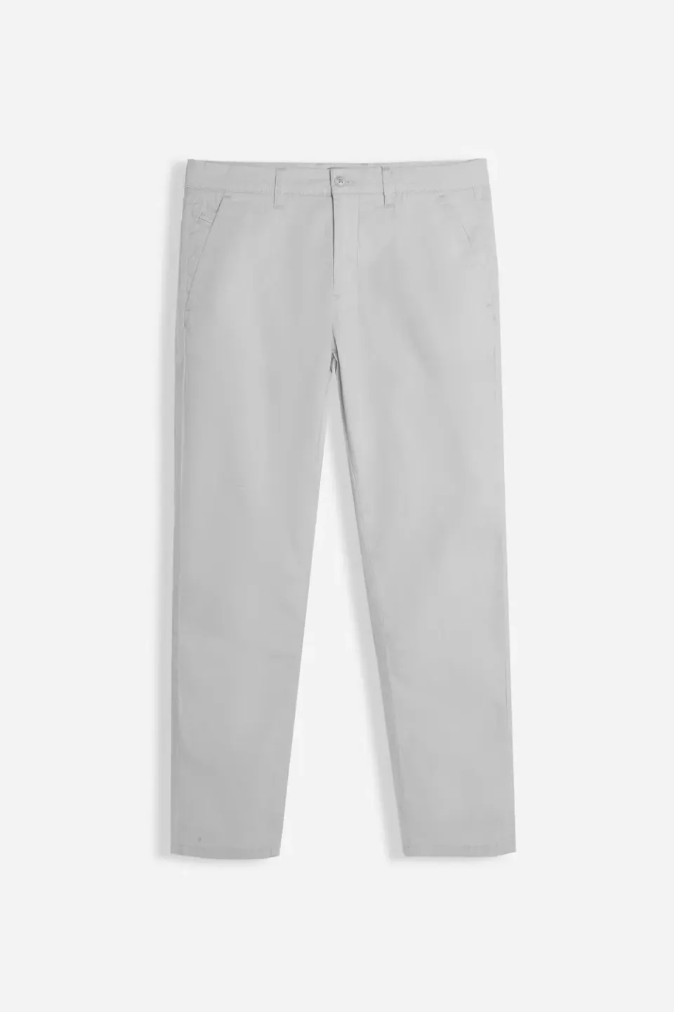 Sonny Bono Basic Pantalone Chino Grigio Ghiaccio