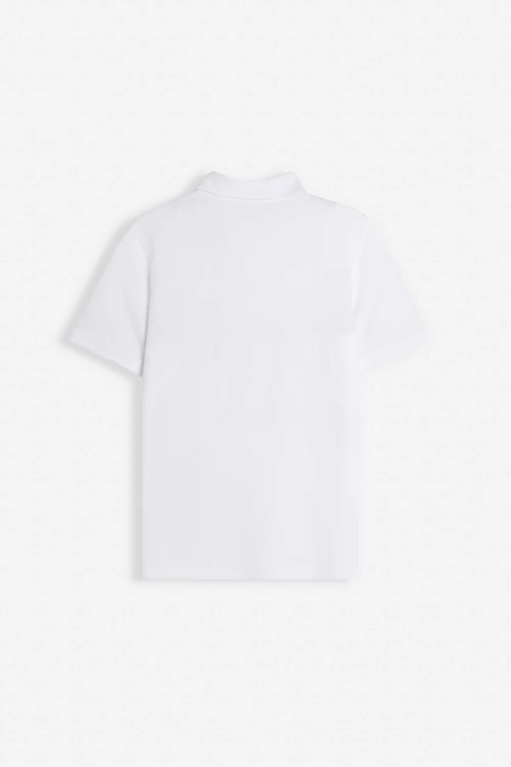 Sonny Bono Basic Polo Bianca Piquet Logo Cotone